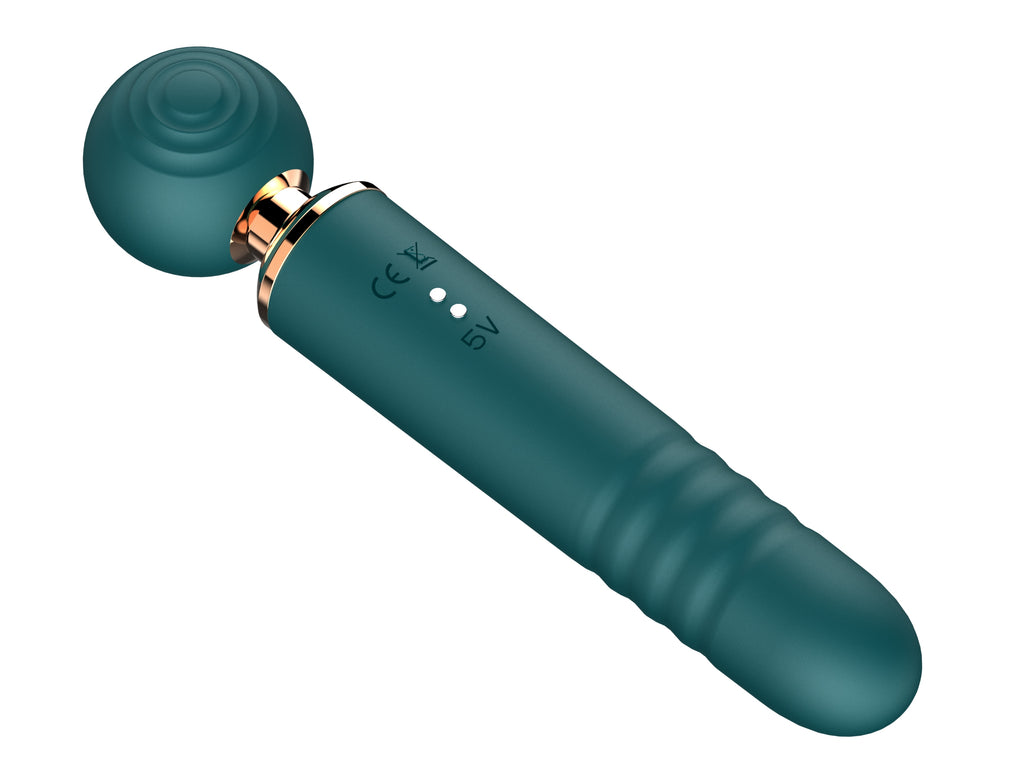 3‑in‑1 Smart Handheld Massager for Women – Suction, Tapping & Vibration