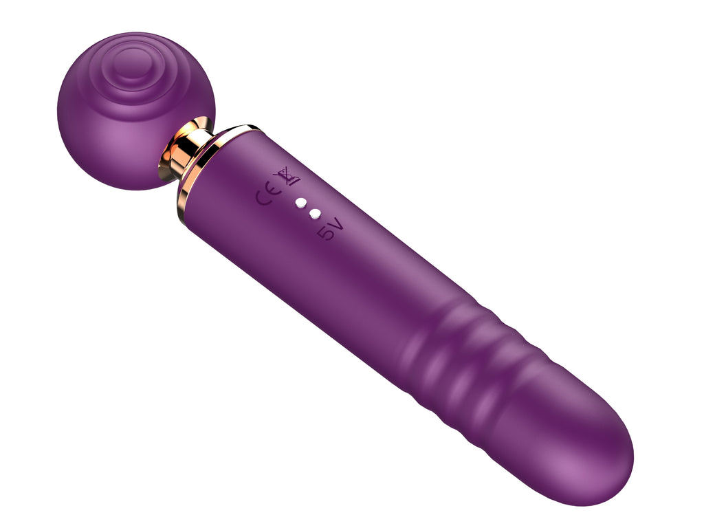 3‑in‑1 Smart Handheld Massager for Women – Suction, Tapping & Vibration